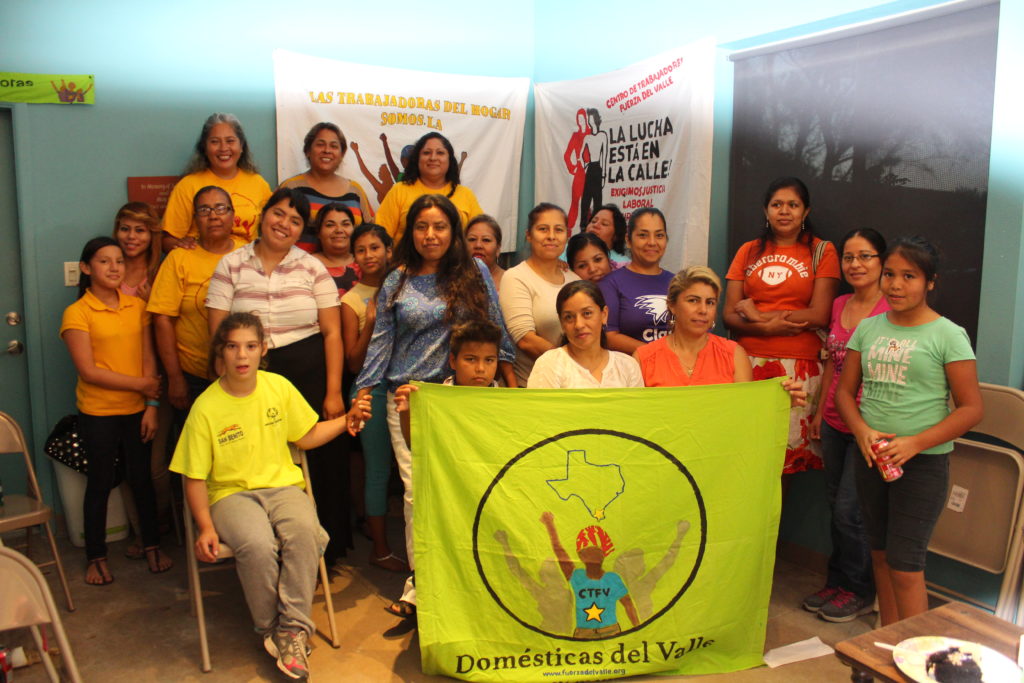 Domestic Workers Committee commemorating June 16 International Domestic Workers' Day, Summer 2016, Alamo, Texas